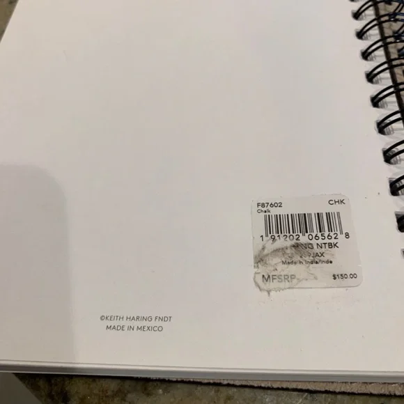 Coach Kieth Haring Dog Note Book - Picture 5 of 8